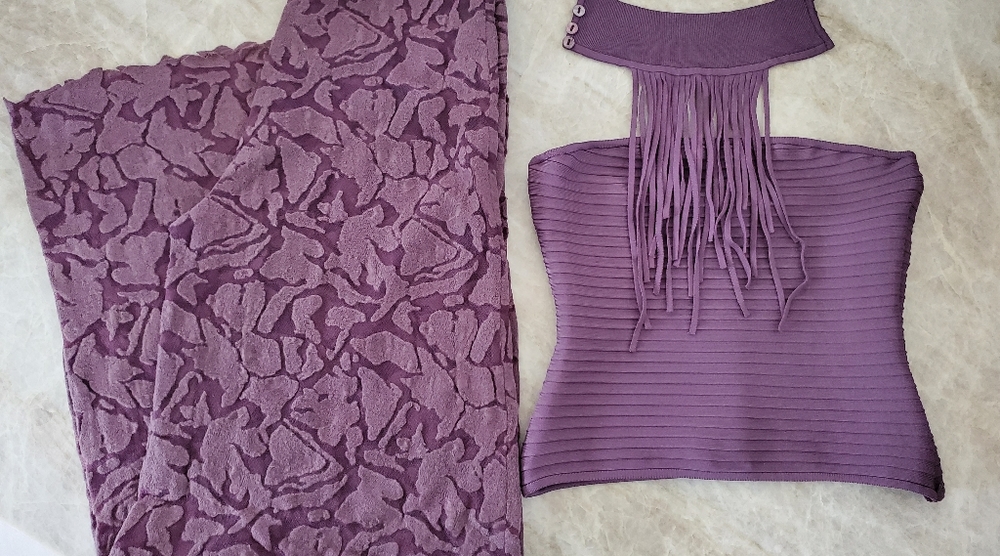 RARE NWOT Herve Leger bustier top & chocker set - Picture 10 of 11